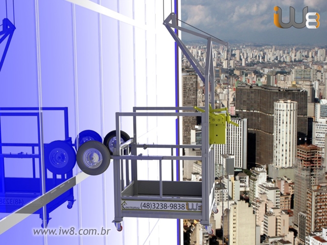 Foto - Andaime Suspenso Mini Plataforma