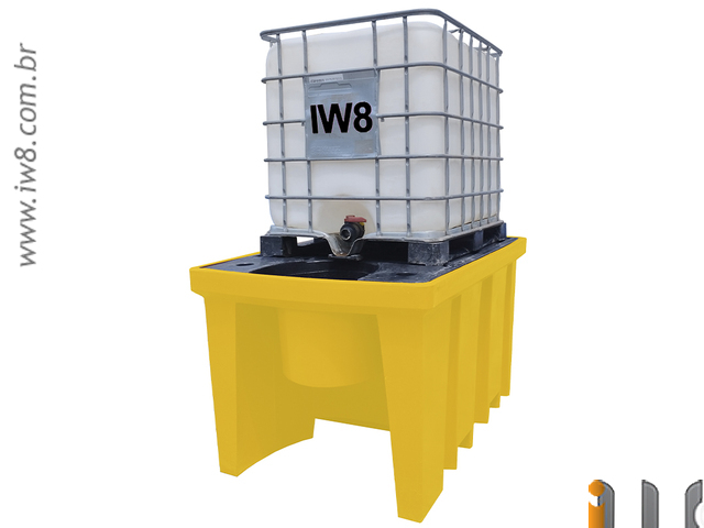 Foto - Bacia de Contenção para IBC 1000 Litros