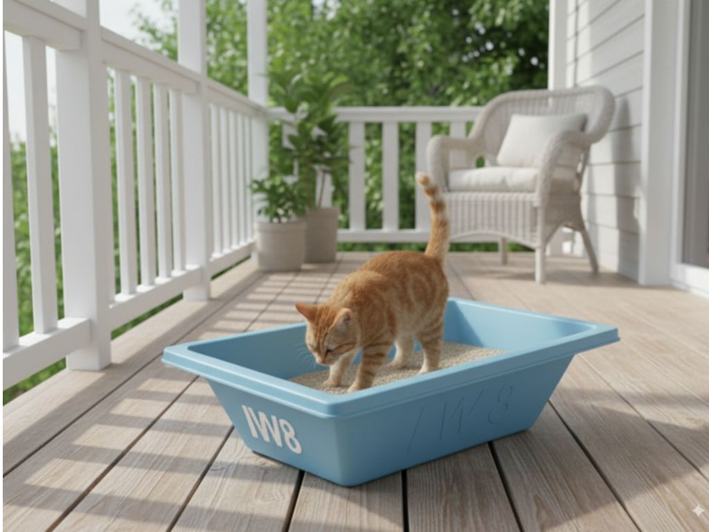 Foto - Caixa de Areia para Gatos e a Escolha  do Tamanho Ideal