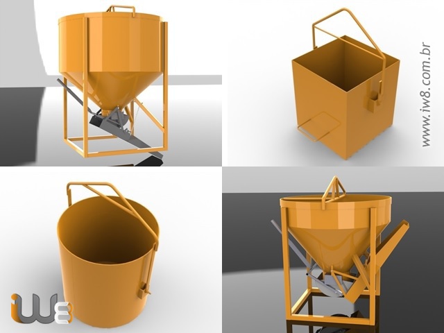 Foto - FABRICA DE BALDE PARA CONCRETO