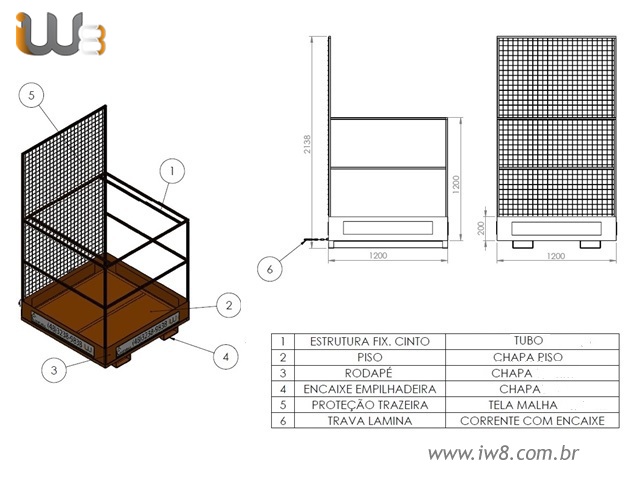 Foto - Fabrica de Peças para Empilhadeira