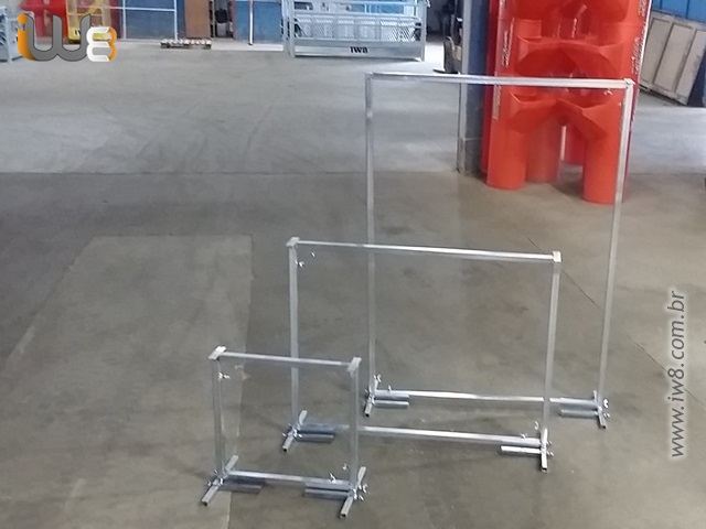 Foto - Gabaritos Metálicos vãos Porta Janela