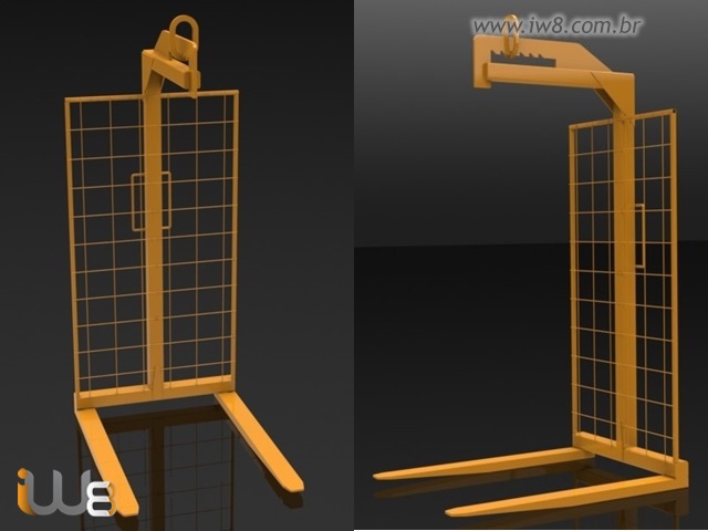 Foto - Garfo Porta Pallet
