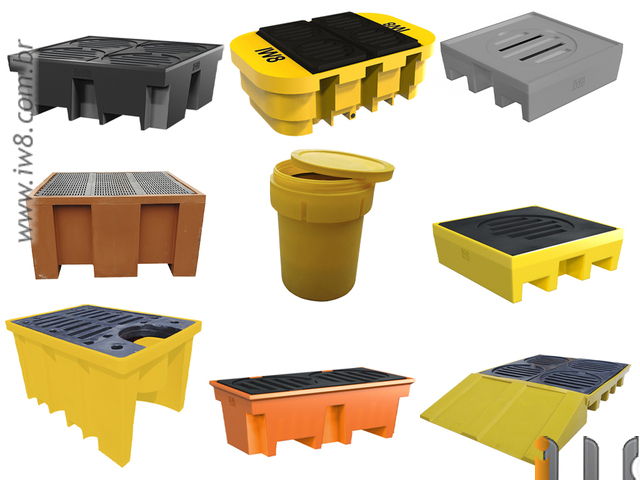 Foto - Grupo IW8 Fabricante de Pallets de Contenção para Tambores