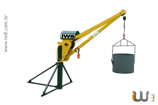 Foto - Mini Grua para Construção Civil