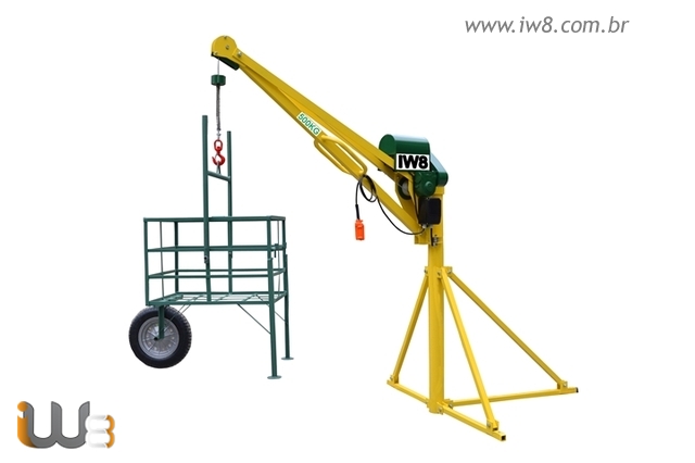 Foto - Mini Grua Trifásica para Construção Civil