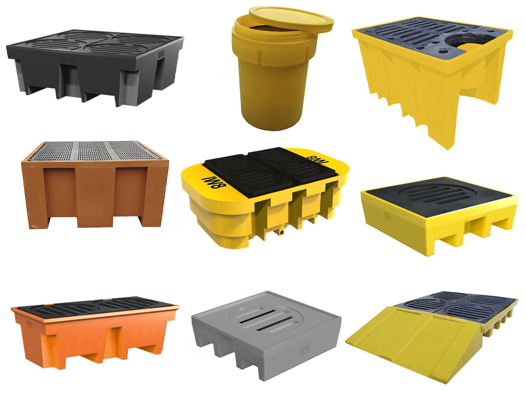 Foto - Pallet de Contenção de Óleo