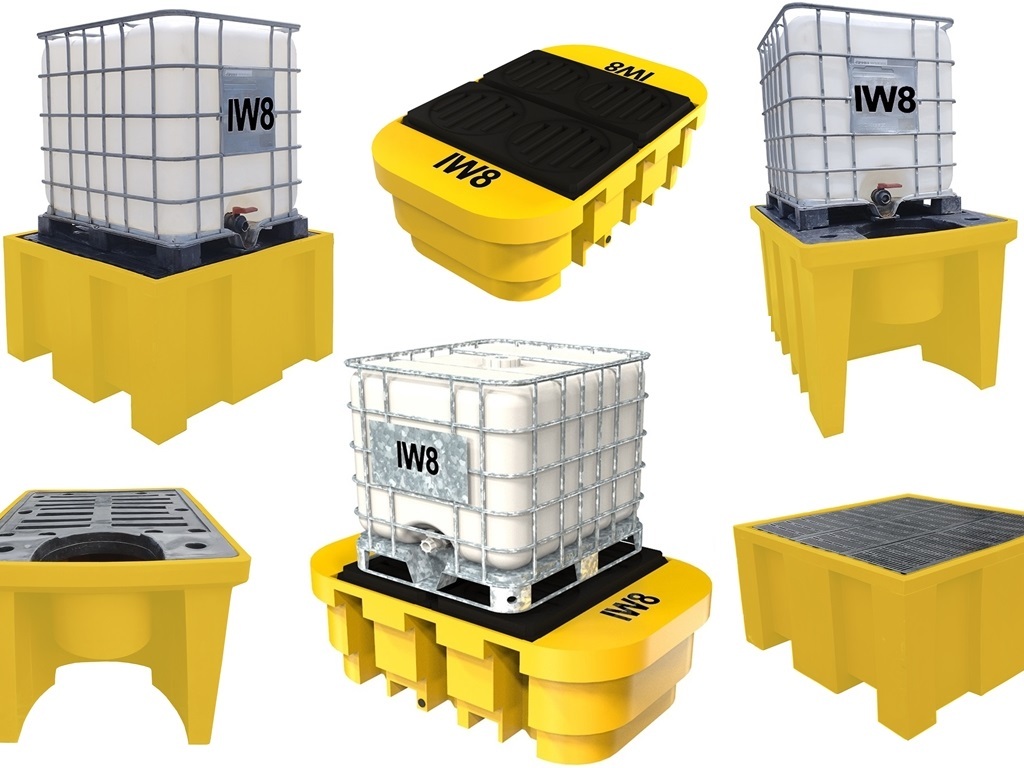 Foto - Pallet de Contenção IBC 1000 Litros