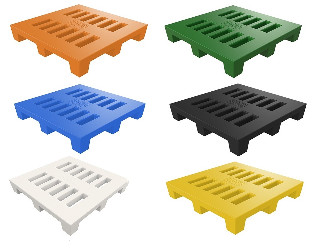Foto - Pallet de Plástico Grande