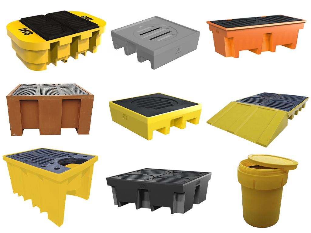 Foto - Pallets de Contenção