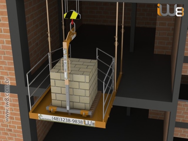 Foto - Plataforma de Carga para Andar