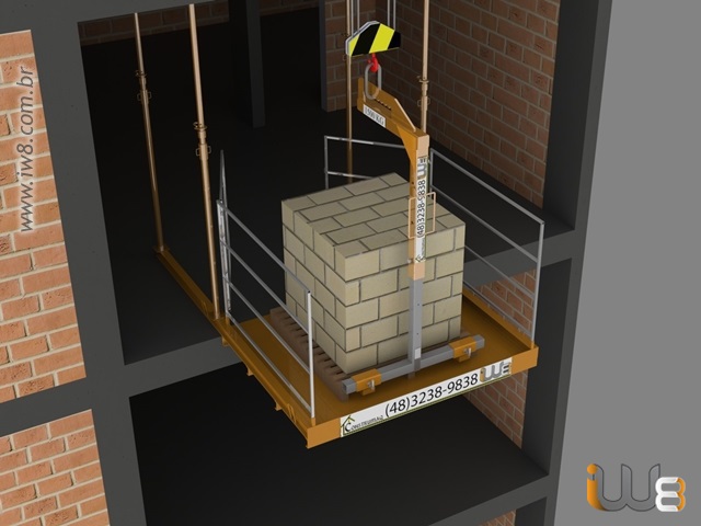Foto - Plataforma de Carga para Obras