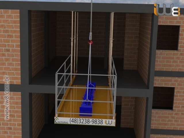 Foto - Plataforma para Recebimento de Materiais