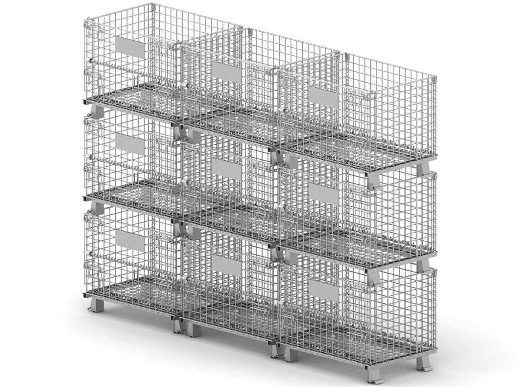 Filet De Rack Racks Metálicos Empilháveis