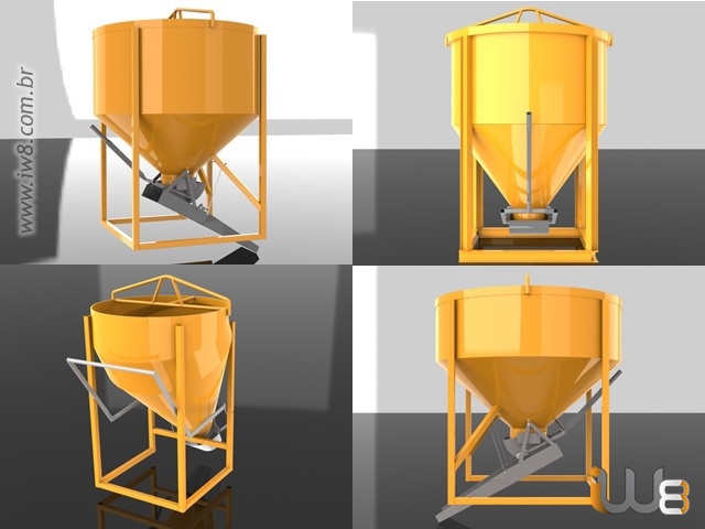 Foto - Silo Aereo para Cimento