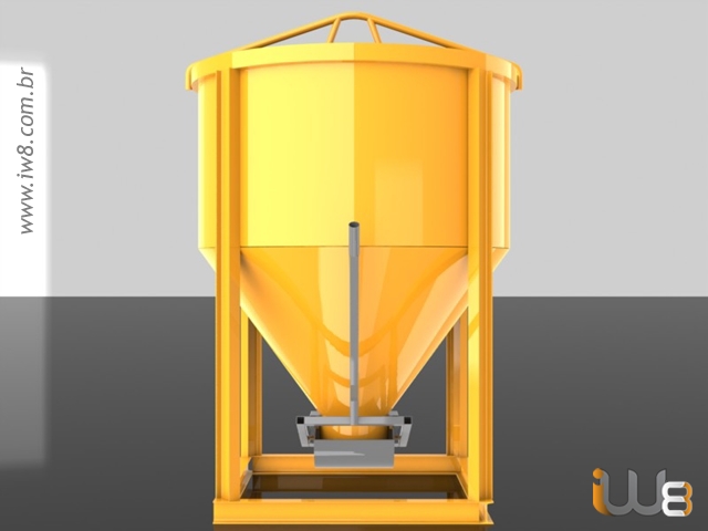 Foto - Silo Transportador de Concreto