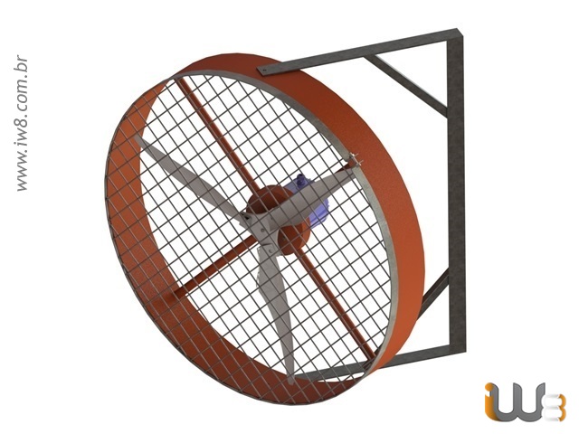Foto - Ventilador Para Aviarios Estábulos Salas de Ordenha