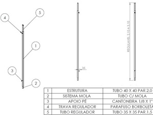 Foto - Escantilhão de Vedação