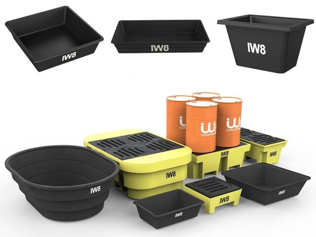 Foto - Bacia de Contenção de Óleo: proteção, conformidade e eficiência com a qualidade IW8