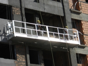 Foto - Andaime Suspenso Manual