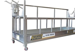 Foto - Andaime Suspenso Mec&acirc;nico