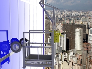 Foto - Andaime Suspenso Mini Plataforma