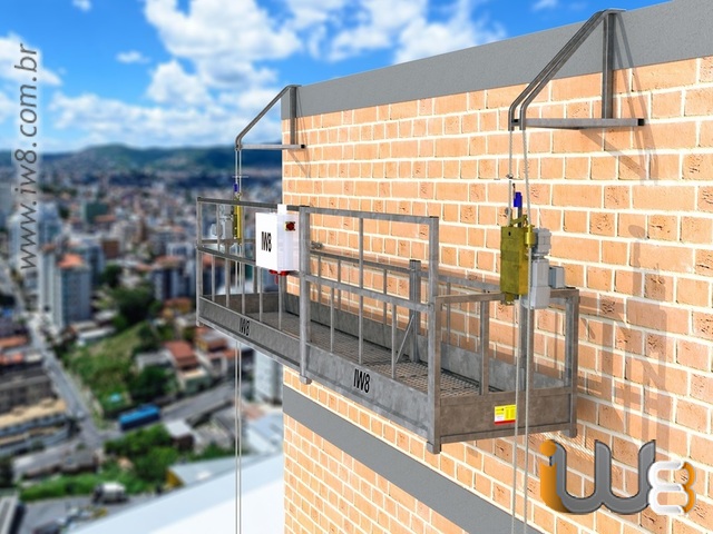 Foto - Andaimes Suspensos Motorizados