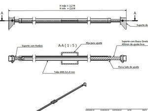 Foto - Aprumadora de Coluna