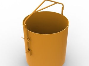 Foto - Balde 130 Litros