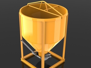 Foto - Balde 1m&sup3;