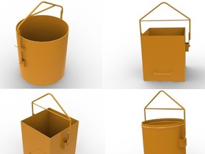 Foto - Balde para Construção Civil