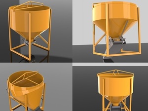 Foto - Balde para Elevação de Concreto