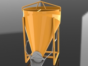 Foto - Balde para Lançamento de Concreto