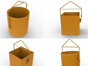 Foto - BALDES DE FERRO PARA CONSTRUÇÃO CIVIL