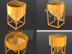 Foto - Baldes para Concreto