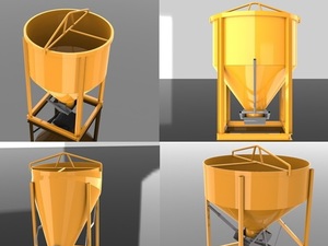 Foto - Baldes para Concreto para Grua