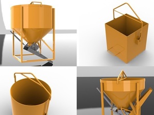 Foto - Baldes para Construção Civil