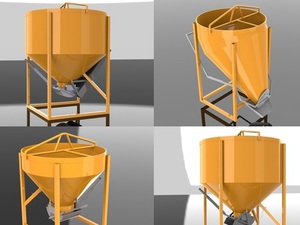 Foto - Baldes para Gruas e Guindastes