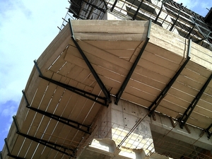 Foto - Bandeja de Proteção Norma NR-18