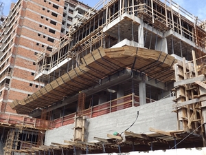 Foto - Bandeja para Proteção Coletiva