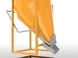 Foto - CAÇAMBA COM SAIDA LATERAL