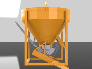 Foto - Ca&ccedil;amba de Concretagem