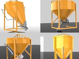 Foto - Ca&ccedil;amba para Eleva&ccedil;&atilde;o de Concreto