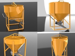 Foto - Caçambas para Içamento de Materiais