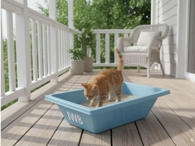 Foto - Caixa de Areia para Gatos e a Escolha  do Tamanho Ideal