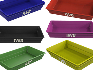 Foto - Caixa de Fazer Cimento Plástica Rotomoldada com Diversos Tamanhos e Cores