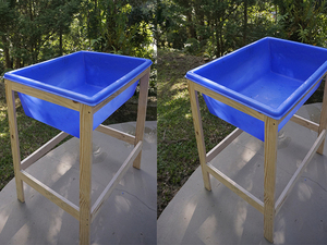 Foto - Caixa para Horta Suspensa