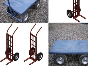 Foto - Carrinho de Carga  Plataforma Transporte