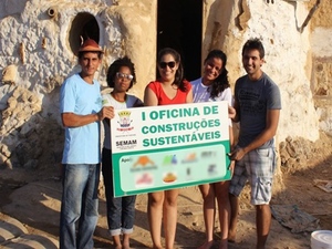 Foto - Casa Ecológica Oficina de Construções Sustentáveis em Teresina-PI