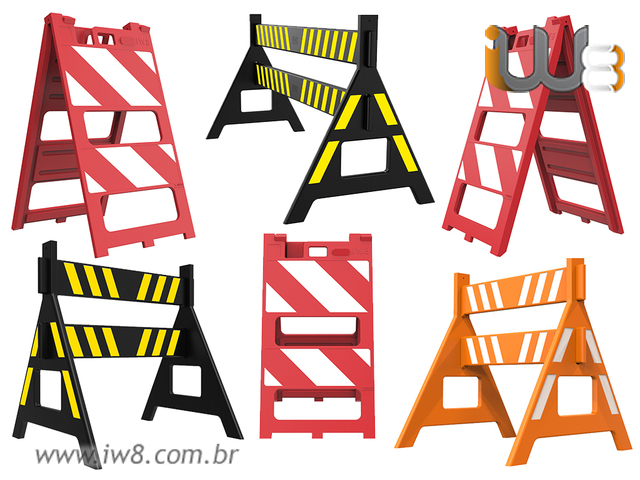 Foto - Cavalete de Sinalização